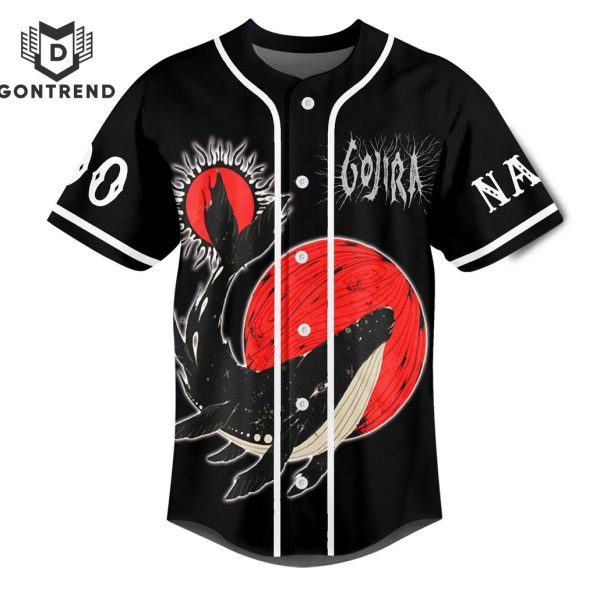 Gojira Change Yourself And Change The World Baseball Jersey