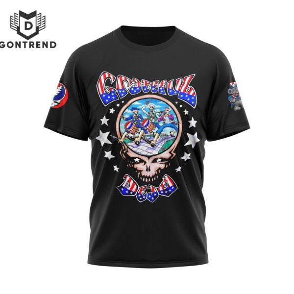 Grateful Dead Wave That Flag Summer 2024 Signature 3D T-Shirt