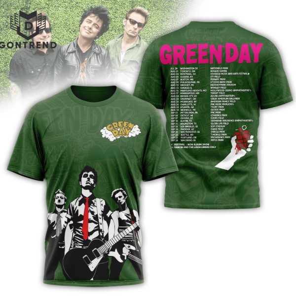 Greenday Festuval – Non Album Show 3D T-Shirt