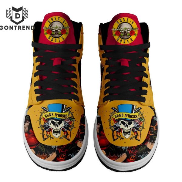 Guns N Roses Appetite For Destruction Air Jordan 1 High Top