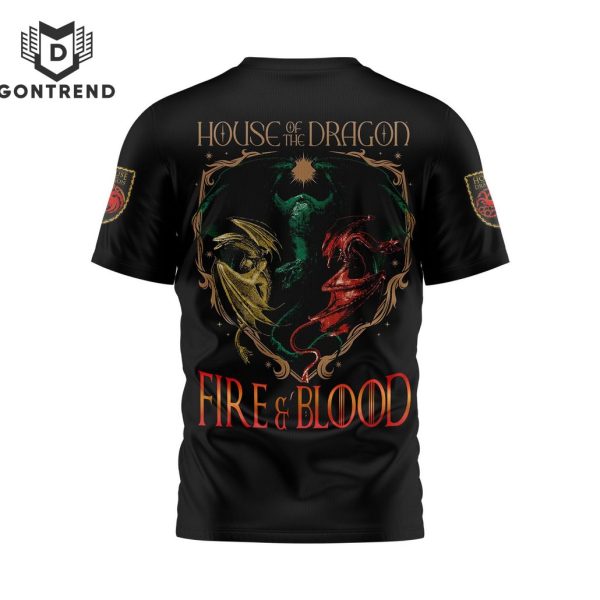 House On The Dragon – Fire & Blood 3D T-Shirt