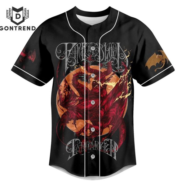 House Targaryen Fire And Blood Dragonstone Baseball Jersey