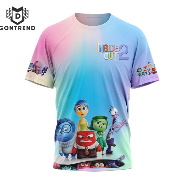 Inside Out 2 Everyday Full Of Emotions 3D T-Shirt