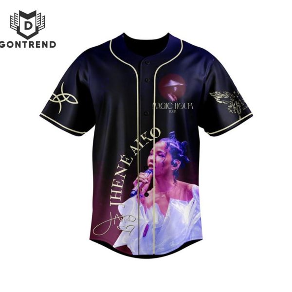 Jhene Aiko Magic Hour Tour Baseball Jersey