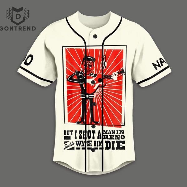 Johnny Cash – Life Is Rough So You Gotta Be Tough Baseball Jersey