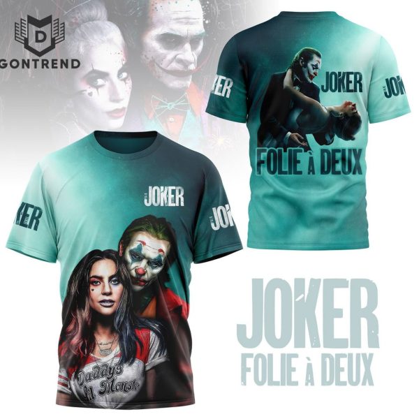 Joker Folie A Deux Design 3D T-Shirt