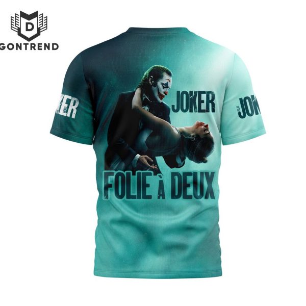 Joker Folie A Deux Design 3D T-Shirt