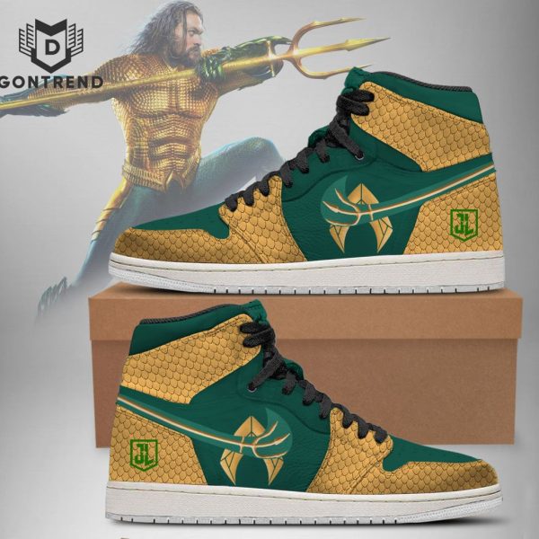 Justice League Aquaman Air Jordan 1 High Top