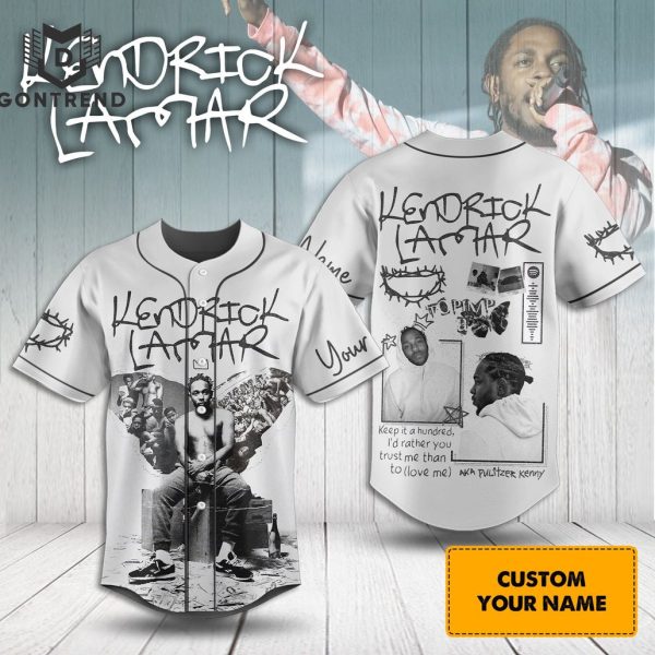 Kendrick Lamar – Aka Pulitzer Kenny Baseball Jersey