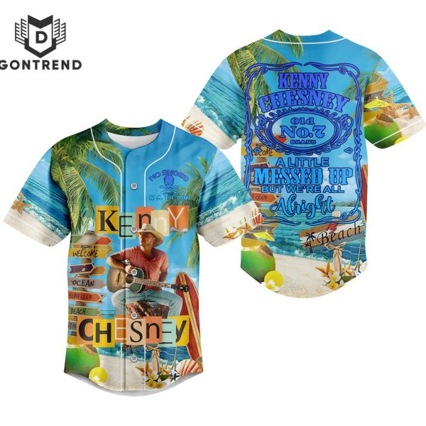 Kenny Chesney A Little Messed Up Baseball Jersey