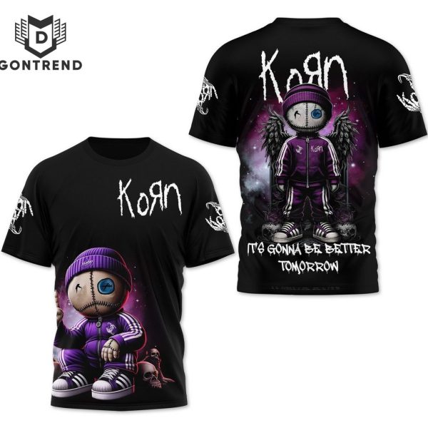 Korn – It Gonna Be Better Tomorrow Design 3D T-Shirt