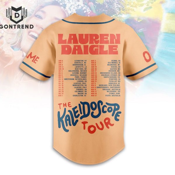 Lauren Daigle – The Kaleidoscope Tour Baseball Jersey