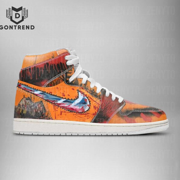 Leatherface Halloween Air Jordan 1 High Top