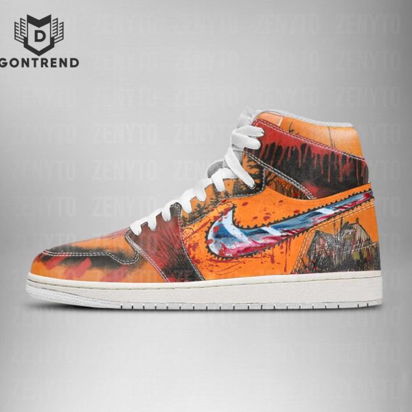 Leatherface Halloween Air Jordan 1 High Top