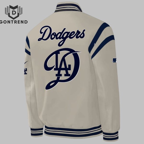 Los Angeles Dodgers Cream 2024 City Connect Baseball Jacket