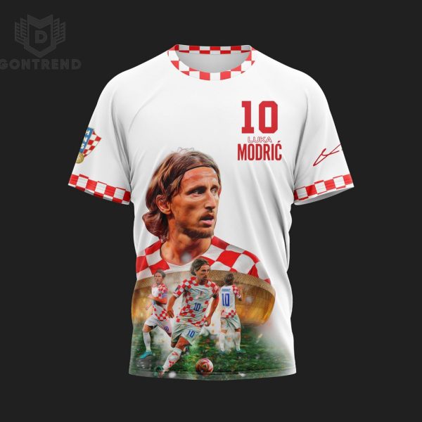 Luka Modric 10 Let Go 3D T-Shirt