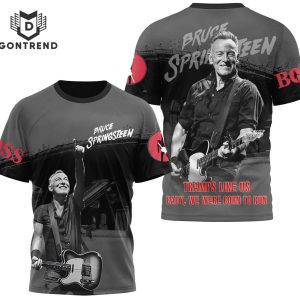 Bruce Springsteen – Tramps Like Us, Baby We Were Born To Run 3D T-Shirt