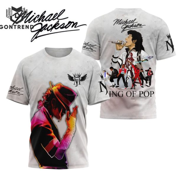 Michael Jackson King Of Pop Signature 3D T-Shirt