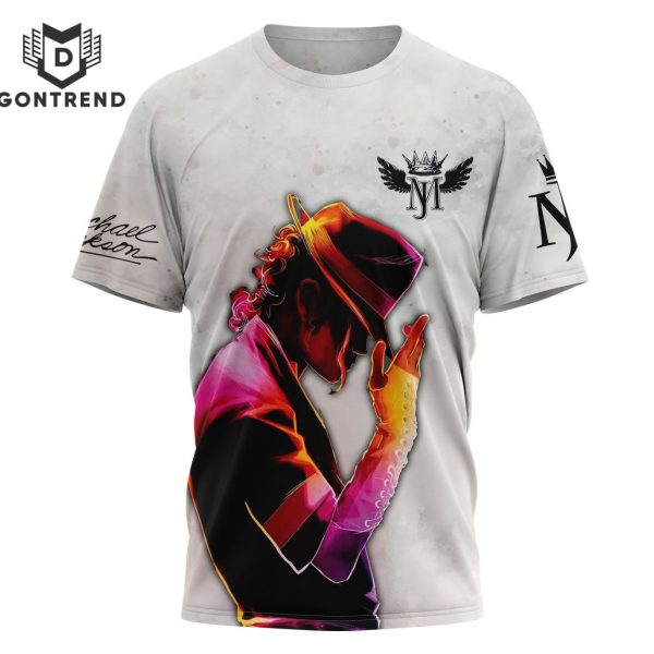 Michael Jackson King Of Pop Signature 3D T-Shirt