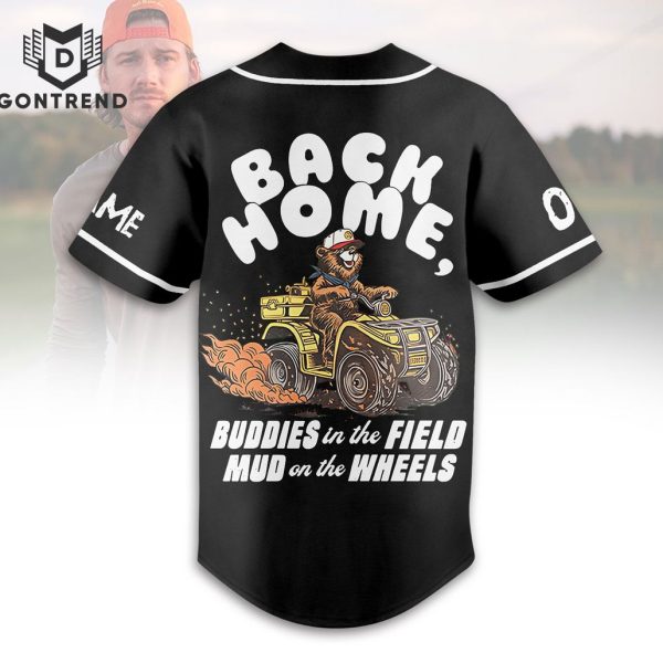 Morgan Wallen – Back Home Buddies In A Field Baseball Jersey