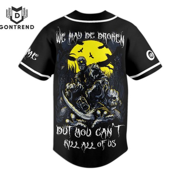 Motionless In White – We May Be Together Baseball Jersey