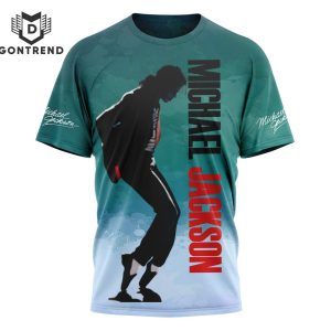 King Of Pop Michael Jackson Signature 3D T-Shirt