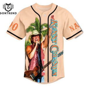 Personalized Kenny Chesney No Shoes Nation Baseball Jersey