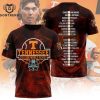 Men College World Series 2024 Tennessee Volunteers 3D T-Shirt