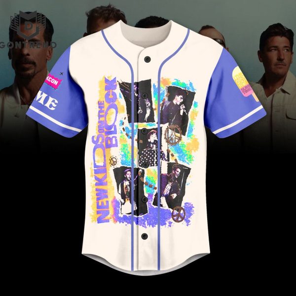 New Kids On The Block 2024 Magic Summer Tour Baseball Jersey