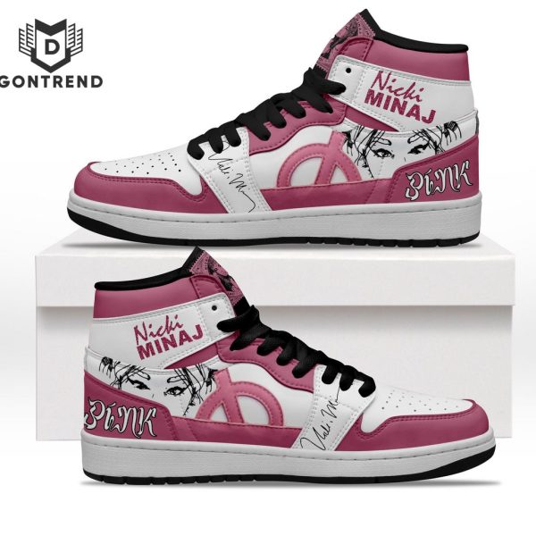 Nicki Minaj – Pink Air Jordan 1 High Top