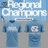 North Carolina Tar Heels Baseball Regional 2024 Champions 3D T-Shirt