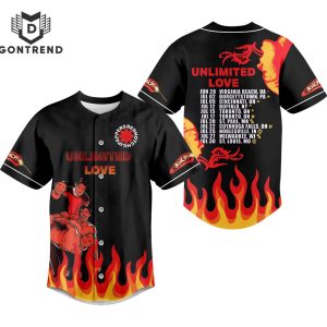 Red Hot Chili Peppers – Unlimited Love Baseball Jersey