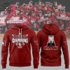 Oklahoma Sooners City 2024 NCAA Softball National Four Peat Hoodie – Red