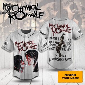 My Chemical Romance – Welcome To The Black Parade Baseball Jersey