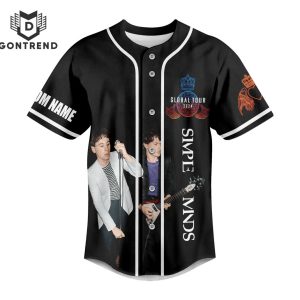 Simple Minds – Global Tour 2024 Baseball Jersey