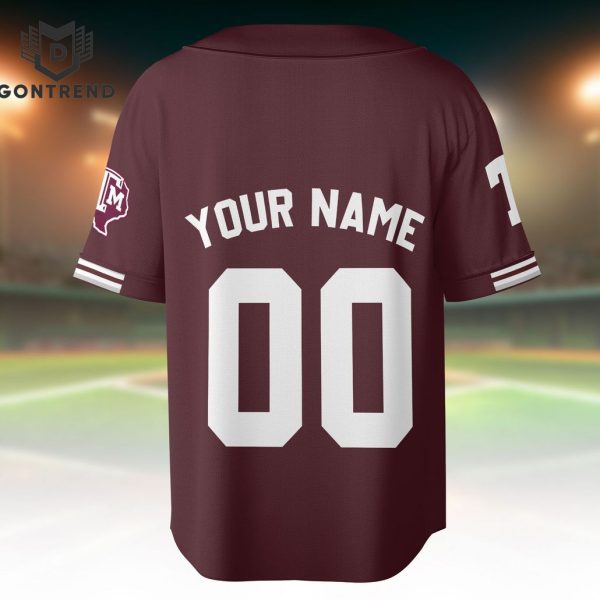 Personalise NCAA Texas A&M 2024 Baseball Jersey