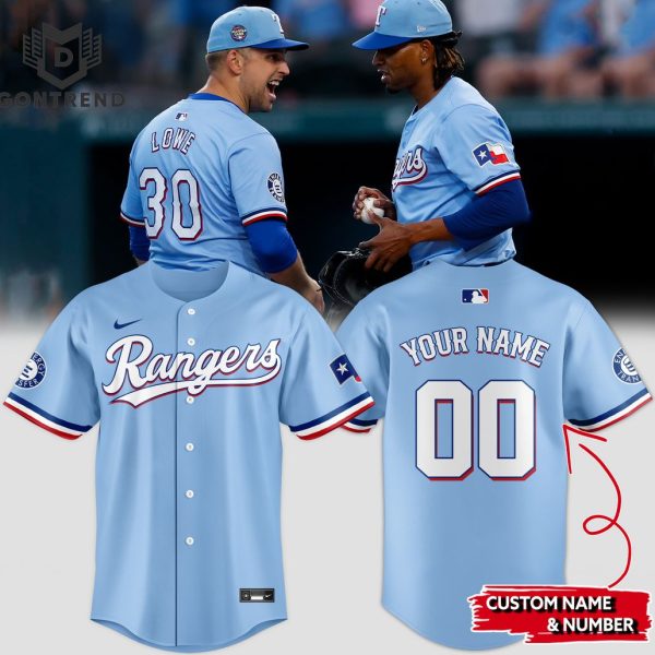 Personalized 2024 Texas Rangers Baseball Jersey