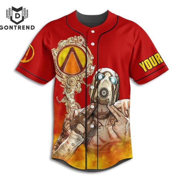 Personalized Borderlands Baseball Jersey