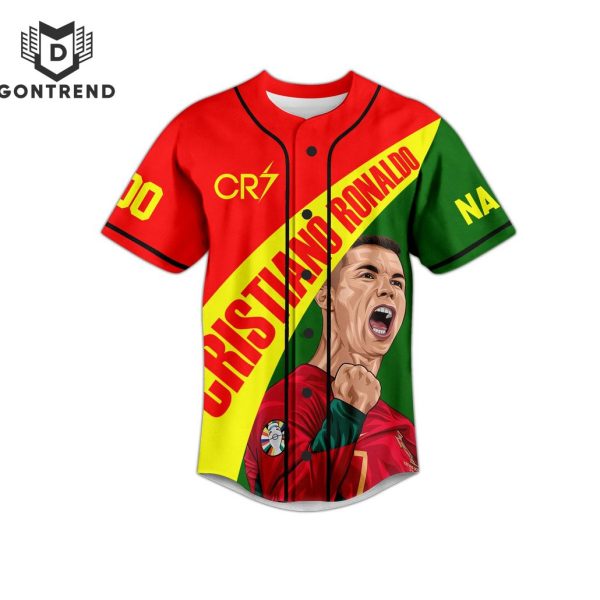 Personalized Cristiano Ronaldo The Last Dance Baseball Jersey