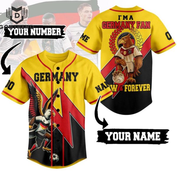 Personalized I Am Germany Fan Now And Forever Baseball Jersey