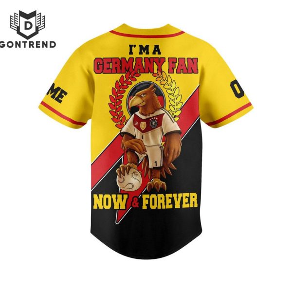 Personalized I Am Germany Fan Now And Forever Baseball Jersey