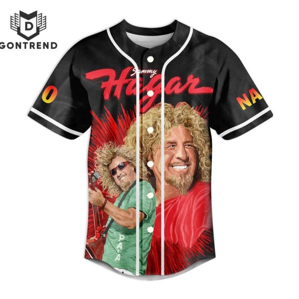 Personalized Sammy Hagar 2024 Tour Baseball Jersey