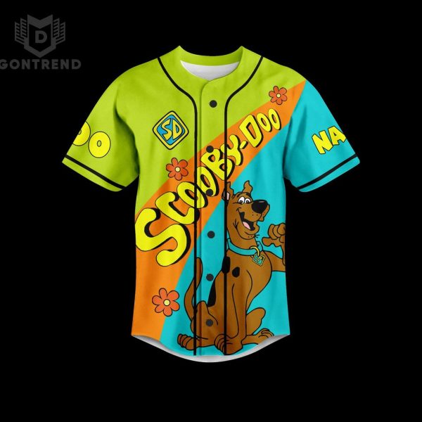 Personalized Scooby Doo Is My Spirit Animal Baseball Jersey