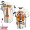 Personalized Tennessee Volunteers 2024 College World Series Champions Baseball Jersey – Black