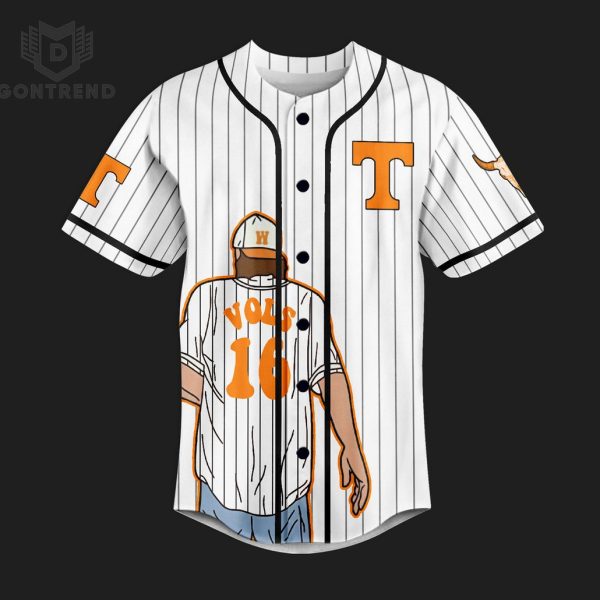 Personalized Tennessee Volunteers Baseball Jersey