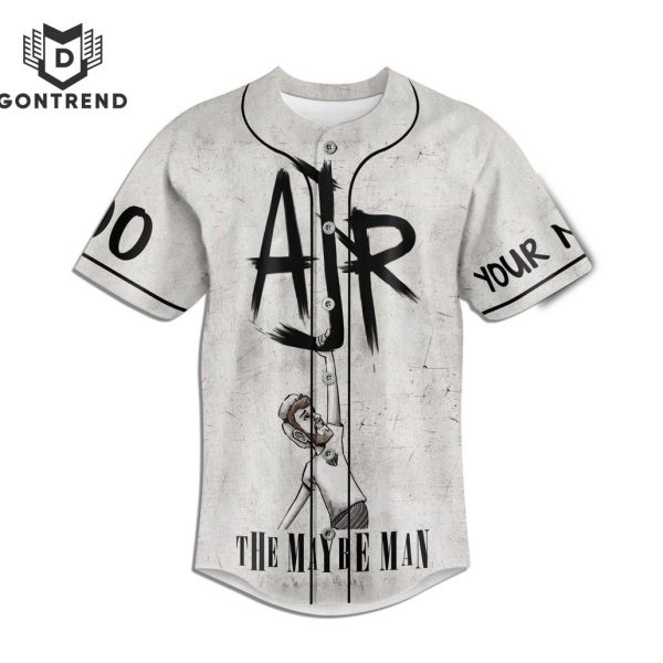 Personalized The Maybe Man AJR Baseball Jersey