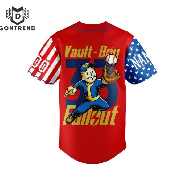 Personalized Vault-tec Industries Design Baseball Jersey