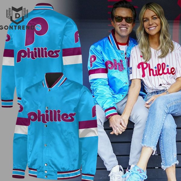 Philadelphia Phillies MLB 2024 Baseball Jacket