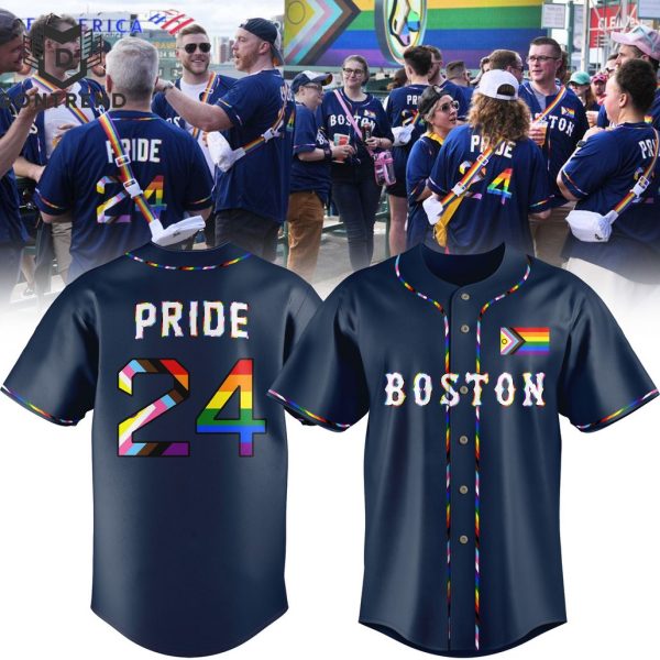 Pride Night Boston Red Sox 2024 Baseball Jersey