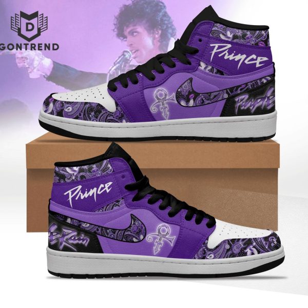 Prince Design Air Jordan 1 High Top